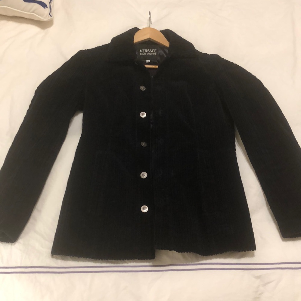 Versace Jeans Couture corduroy jacket.